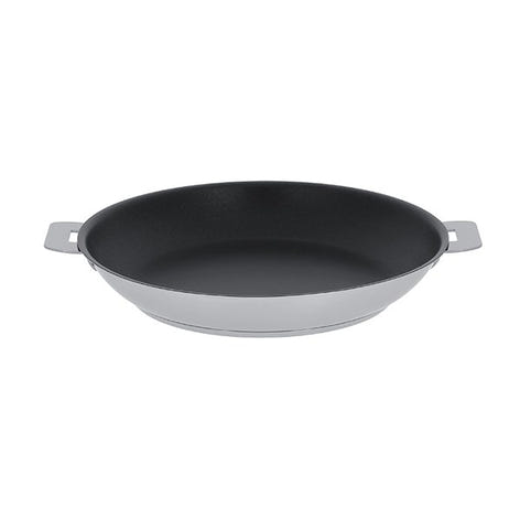 Poêle inox antiadhérente Strate sans manche 24 cm Cristel - Mathon - 1