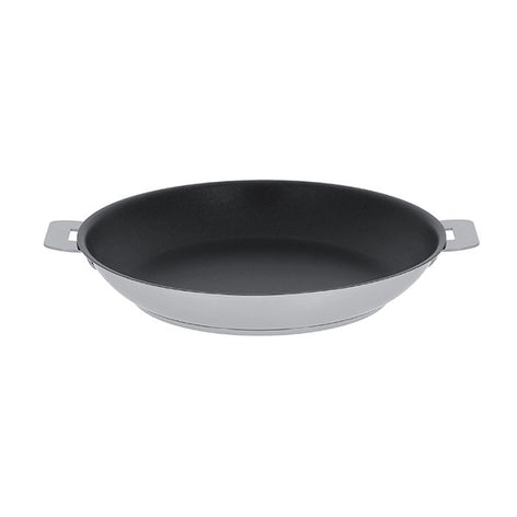 Poêle inox antiadhérente Strate sans manche 24 cm Cristel - Mathon - 1