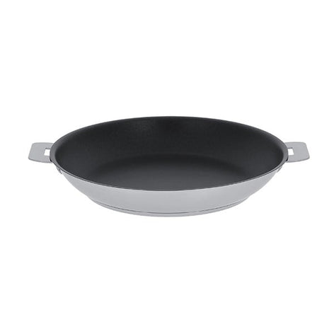 Poêle inox antiadhérente Strate sans manche 28 cm Cristel - Mathon - 1
