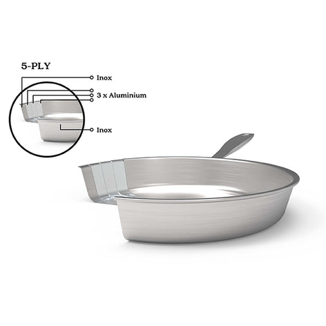 Poêle multiply tout inox Maestro 24 cm Beka - Mathon - 2