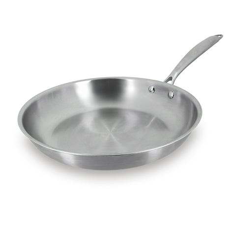 Poêle tout inox Triply 28 cm Menastyl - Mathon - 1