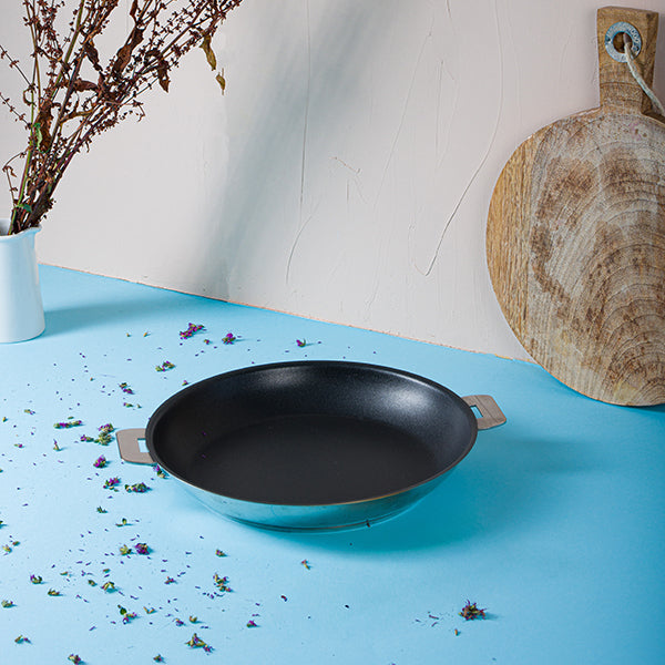 Lot 3 poêles inox antiadhérentes Mutine sans manche 20, 24 et 26 cm Cristel - Mathon - 2