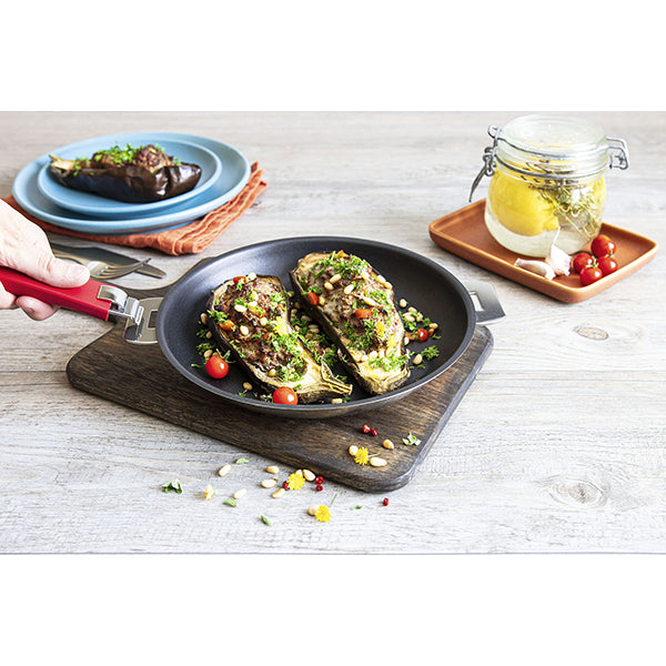 Poêle inox antiadhérente Mutine sans manche 28 cm Cristel - Mathon - 2