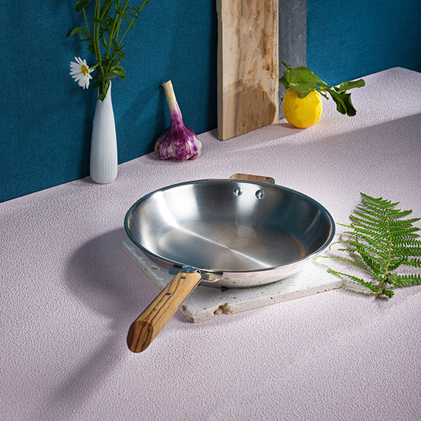 Poêle tout inox Casteline sans manche 28 cm Cristel - Mathon - 4