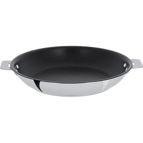 Poêle inox antiadhérente Casteline sans manche 24 cm Cristel - Mathon - 1