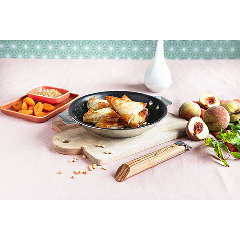 Poêle inox antiadhérente Casteline sans manche 24 cm Cristel - Mathon - 2