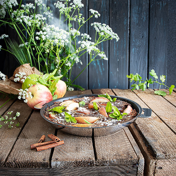 Lot 2 poêles tout inox Mutine 24 et 28 cm et manche amovible Cristel - Mathon - 2