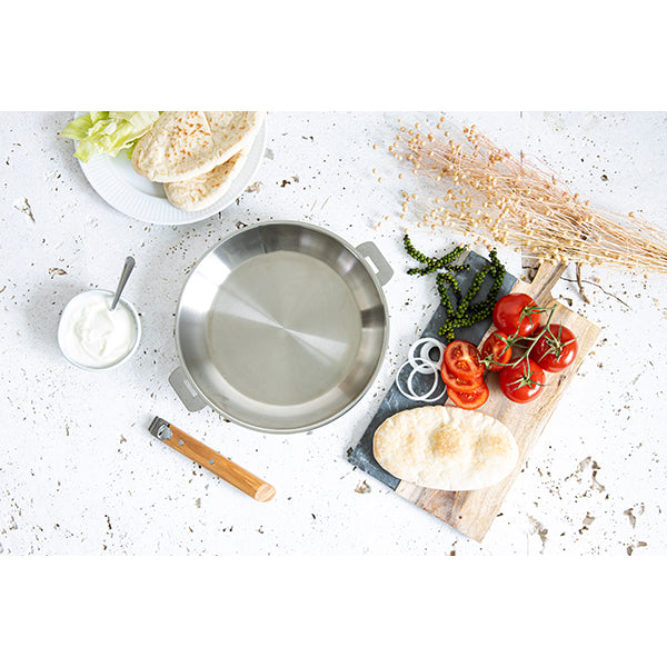 Poêle tout inox Mutine sans manche 24 cm Cristel - Mathon - 3