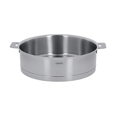 Sauteuse tout inox Strate sans manche 24 cm Cristel - Mathon - 1