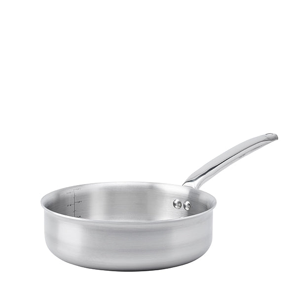 Sauteuse bord droit tout inox Alchimy 24 cm De Buyer - Mathon - 1