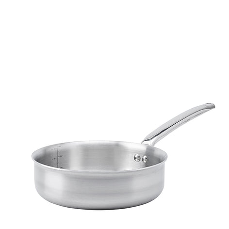 Sauteuse bord droit tout inox Alchimy 24 cm De Buyer - Mathon - 1