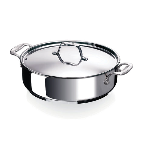 Sauteuse tout inox Chef 28 cm et couvercle Beka - Mathon - 1