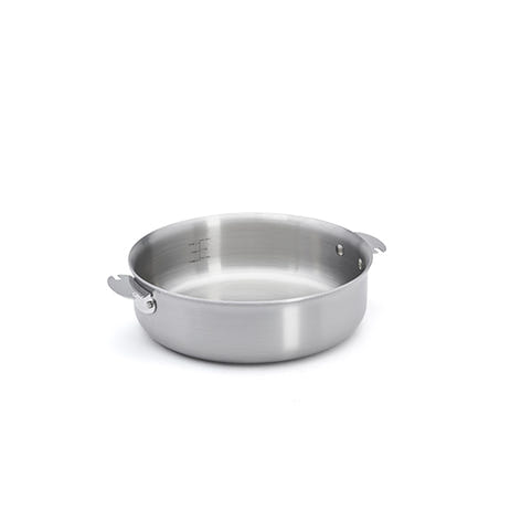 Sauteuse droite tout inox Alchimy Loqy sans manche 24 cm De Buyer - Mathon - 1