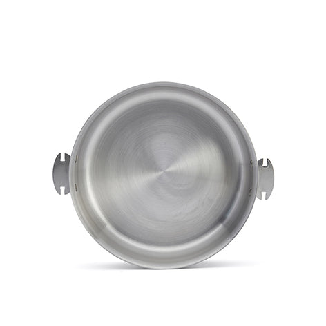 Sauteuse droite tout inox Alchimy Loqy sans manche 28 cm De Buyer - Mathon - 2