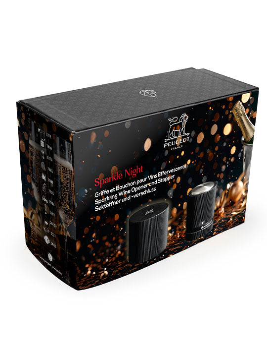 Sparkle Night Coffret griffe et bouchon pour vins effervescents Peugeot - Mathon - 2