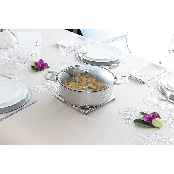 Sauteuse multiply tout inox Casteline sans manche 24 cm Cristel - Mathon - 4