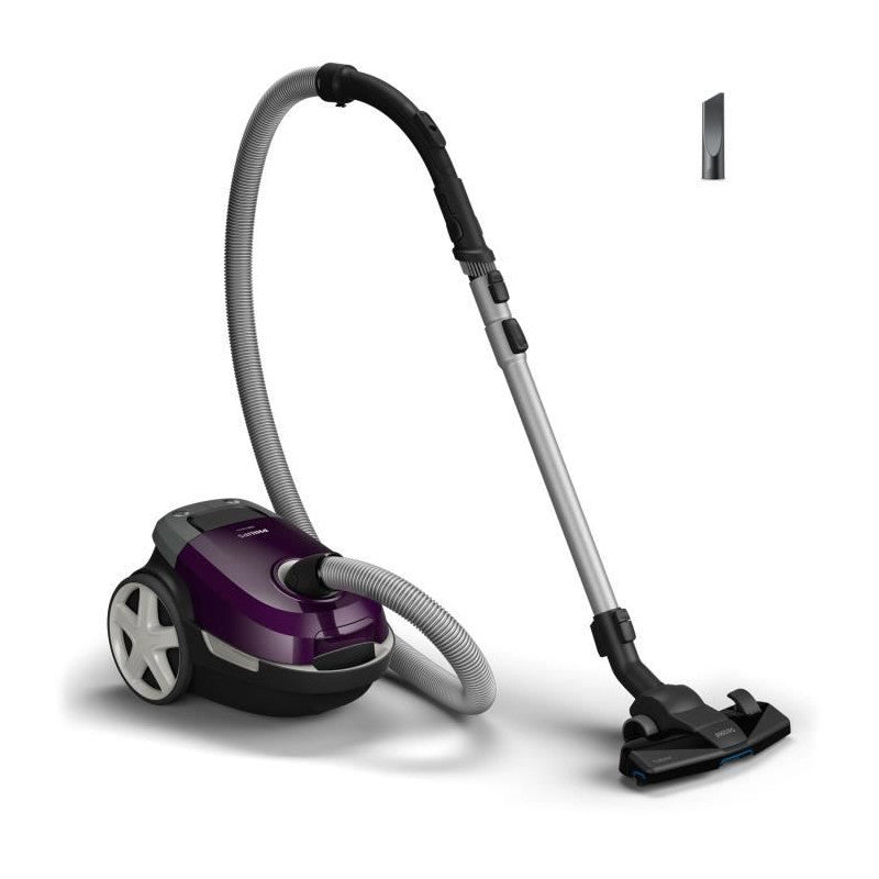 Aspirateur Traineau Avec Sac -   - Xd3100/06 - 900 W - 79 Db - Violet Philips - Mathon - 3