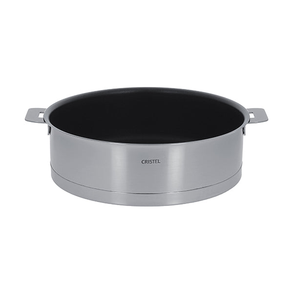 Sauteuse inox antiadhérente Strate sans manche 24 cm Cristel - Mathon - 1
