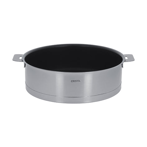 Sauteuse inox antiadhérente Strate sans manche 24 cm Cristel - Mathon - 1
