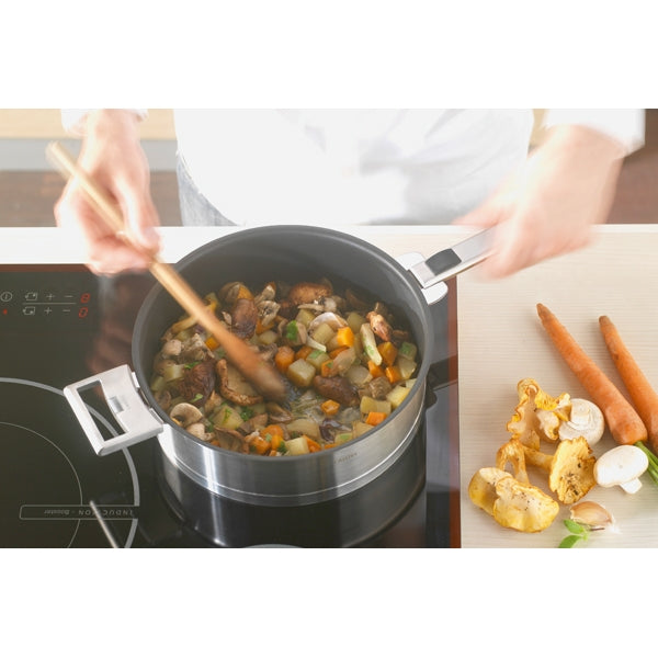 Sauteuse inox antiadhérente Strate sans manche 24 cm Cristel - Mathon - 3