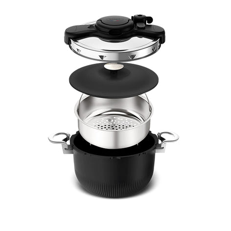 Cocotte-Minute® Clipso Tempo 3-en-1 6L Seb - Mathon - 2