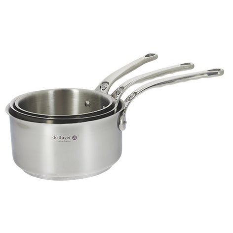 Set 3 casseroles inox Milady 16, 18 et 20 cm De Buyer - Mathon - 1