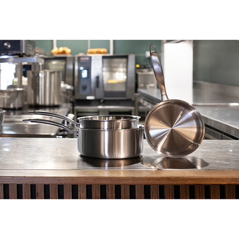 Casserole inox Triply 18 cm Menastyl - Mathon - 2