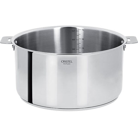 Casserole inox Casteline sans manche 16 cm Cristel - Mathon - 1