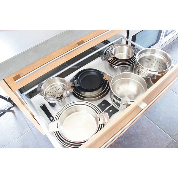Casserole inox Casteline sans manche 18 cm Cristel - Mathon - 3