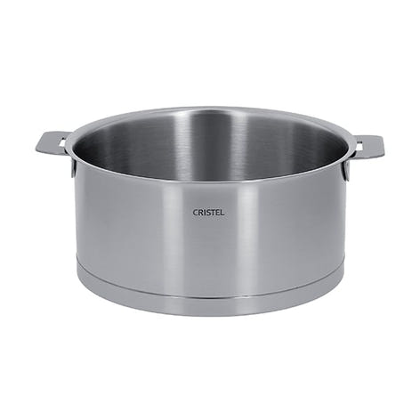 Casserole inox Strate sans manche 18 cm Cristel - Mathon - 1