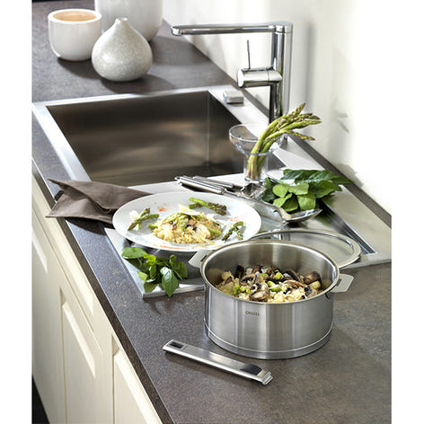 Casserole inox Strate sans manche 20 cm Cristel - Mathon - 2