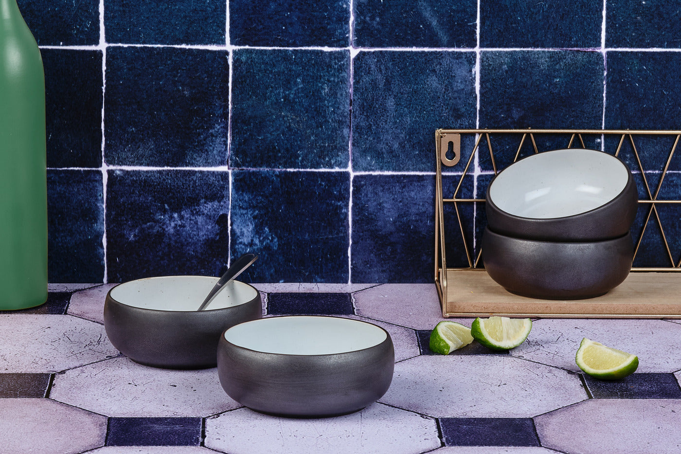 Bol GOURMET Ø12cm - 4 pièces - Onyx Björn - Mathon - 2