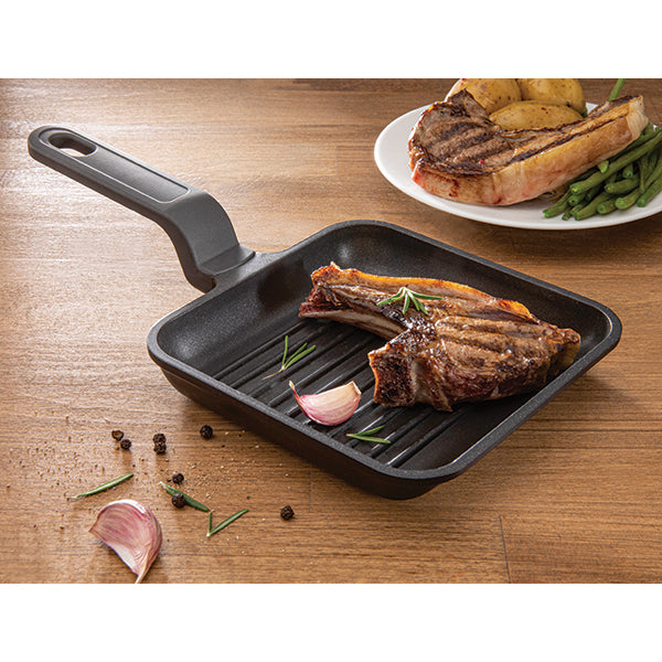 Mini grill antiadhérent en fonte d