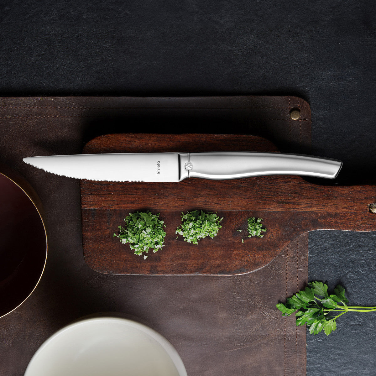 Goliath - Coffret magnet 6 couteaux steak Amefa - Mathon - 4