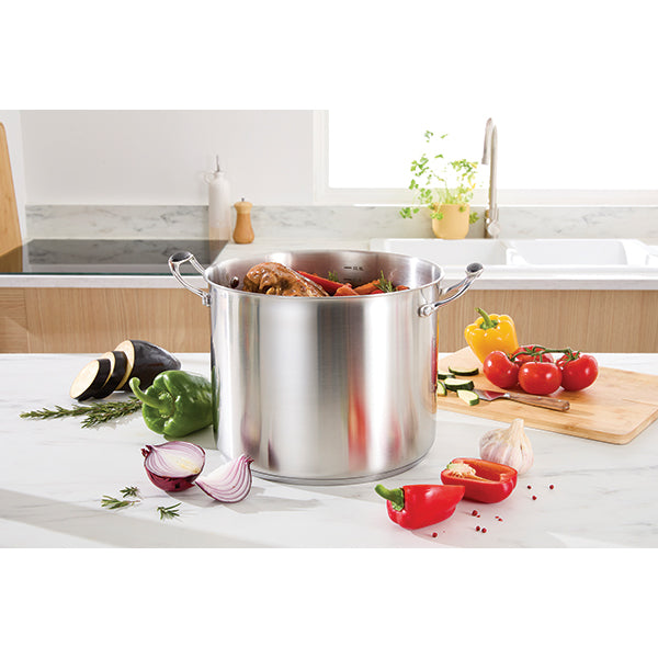 Lot faitout et marmite inox Excell’Inox 28 cm Mathon - Mathon - 4