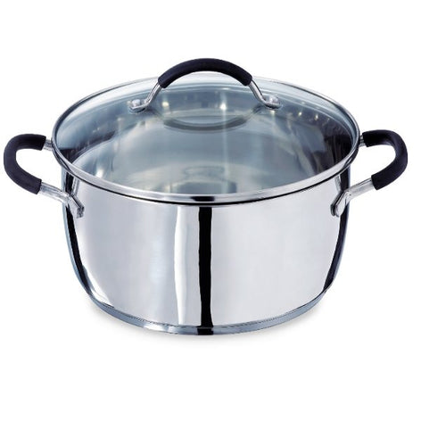 Faitout inox Rapid Cook avec couvercle 24 cm 5 L Mathon - Mathon - 2