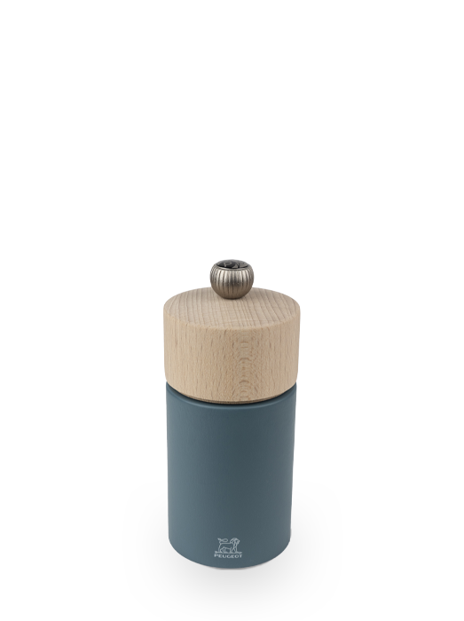 Boreal Moulin à poivre manuel en bois, bleu céleste, 12 cm Peugeot - Mathon - 1