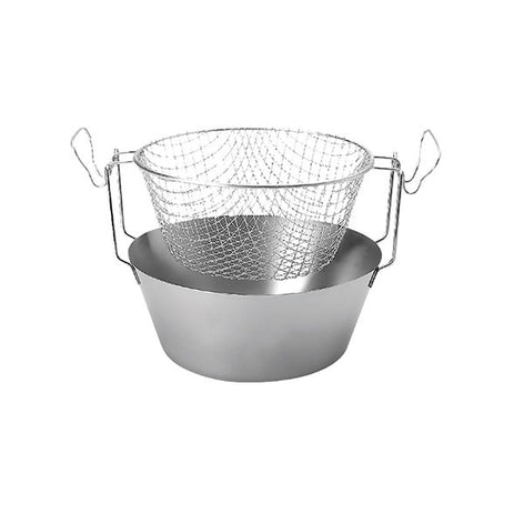 Friteuse traditionnelle inox 30 cm Artame - Mathon