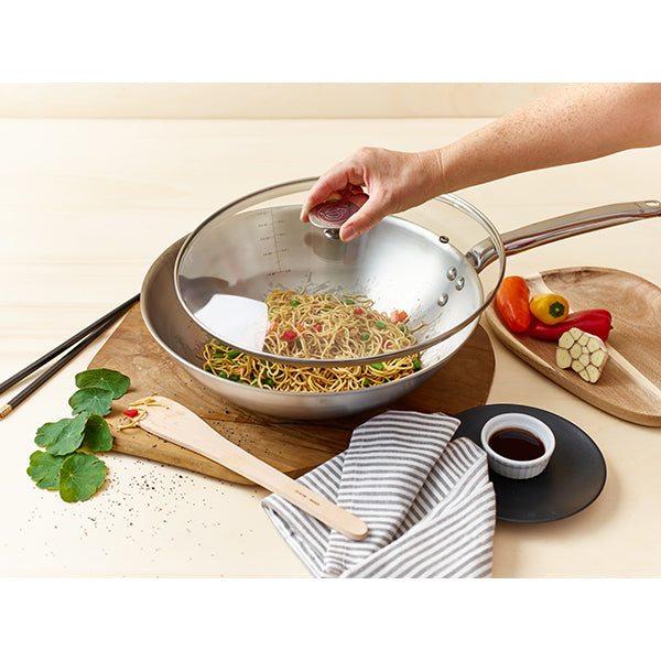 Wok tout inox Alchimy 28 cm De Buyer - Mathon - 7