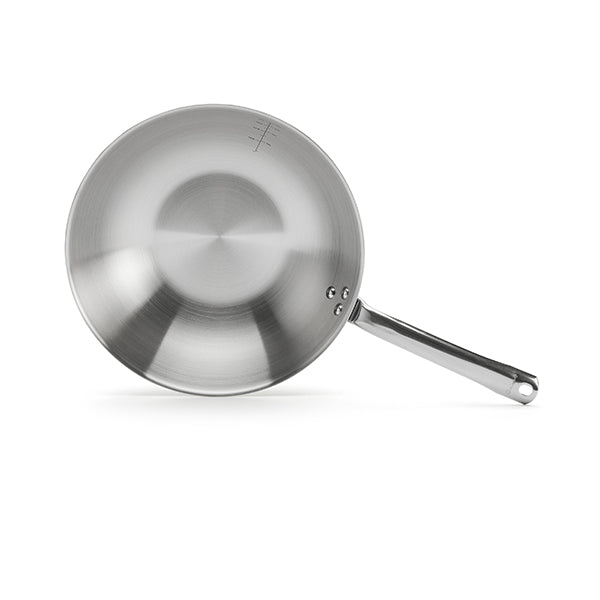 Wok tout inox Alchimy 28 cm De Buyer - Mathon - 6