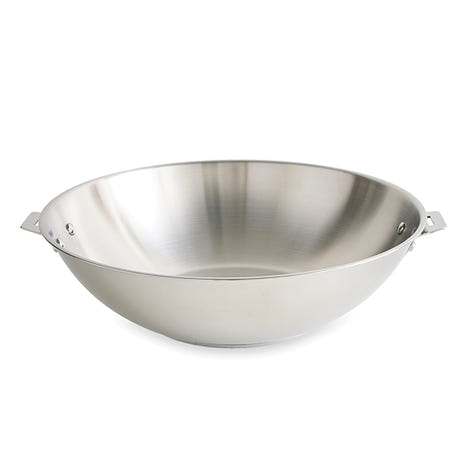 Wok tout inox Clips