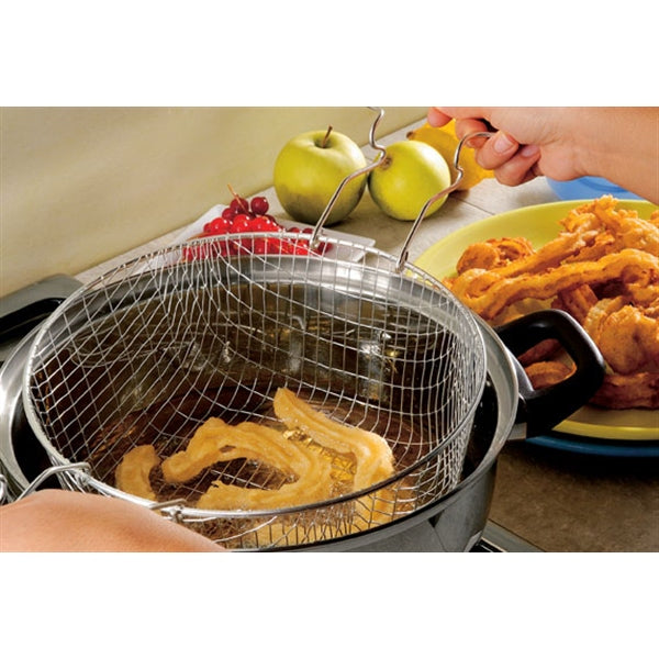 Friteuse Commerciale Avec Panier Et Couvercle 2500W 6L Friteuse Friteuse Commerciale Avec Panier Et Couvercle 2500W 6L Friteuse