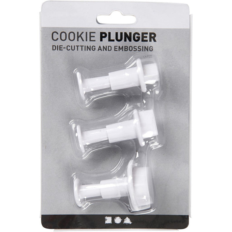 - Cutouts With Stamp Heart, 3pc. 782874 Creativ Company - Mathon - 2