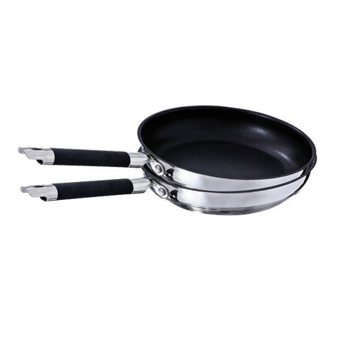Lot de 2 poêles antiadhésives Rapid Cook 24 et 28 cm Mathon - Mathon - 1