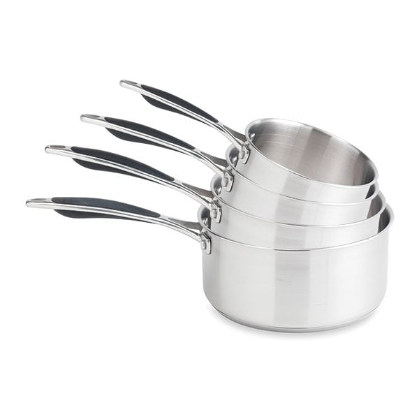 Lot 4 casseroles inox Excell