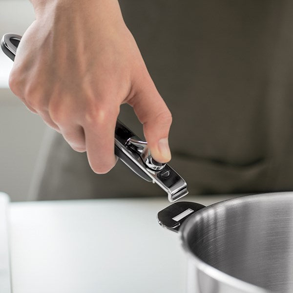 Lot de 4 casseroles Select et poignée amovible grise Beka - Mathon - 2