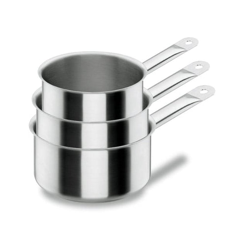 Lot 3 casseroles 12 14 16 cm Chef classic Lacor - Mathon