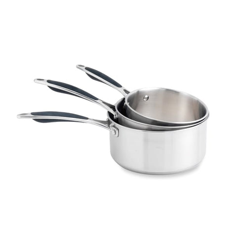 Lot 3 casseroles inox Excell