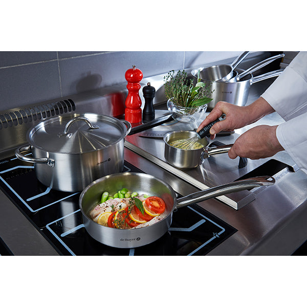 Batterie de cuisine 7 pièces tout inox Prim
