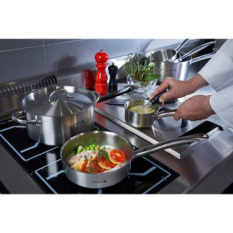 Batterie de cuisine 7 pièces tout inox Prim
